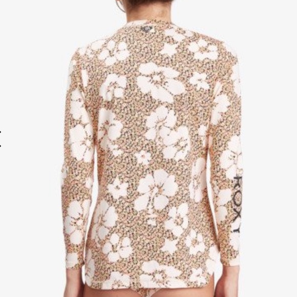 Roxy Sea Skippin Long Sleeve UPF 50 Rashguard - Picture 10 of 11